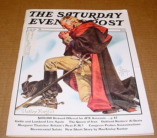 Saturday Evening Post Nov 1975 Margaret Thatcher