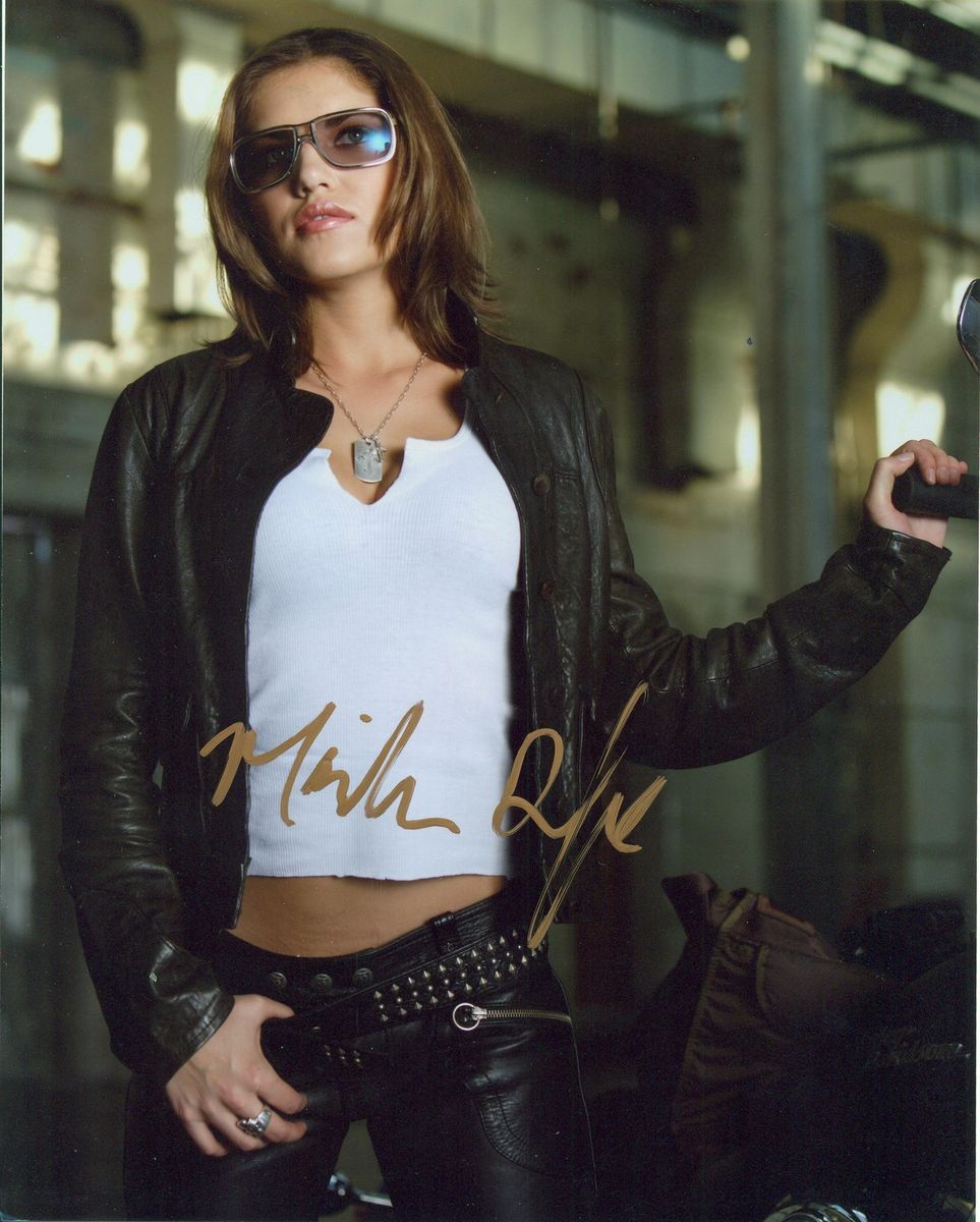 Autographed Marika Dominczyk as Lola in Heist