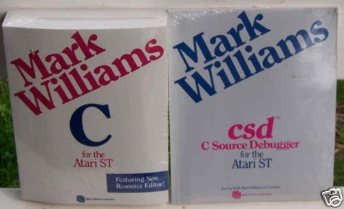 Mark Williams C with Source Debugger Atari St New