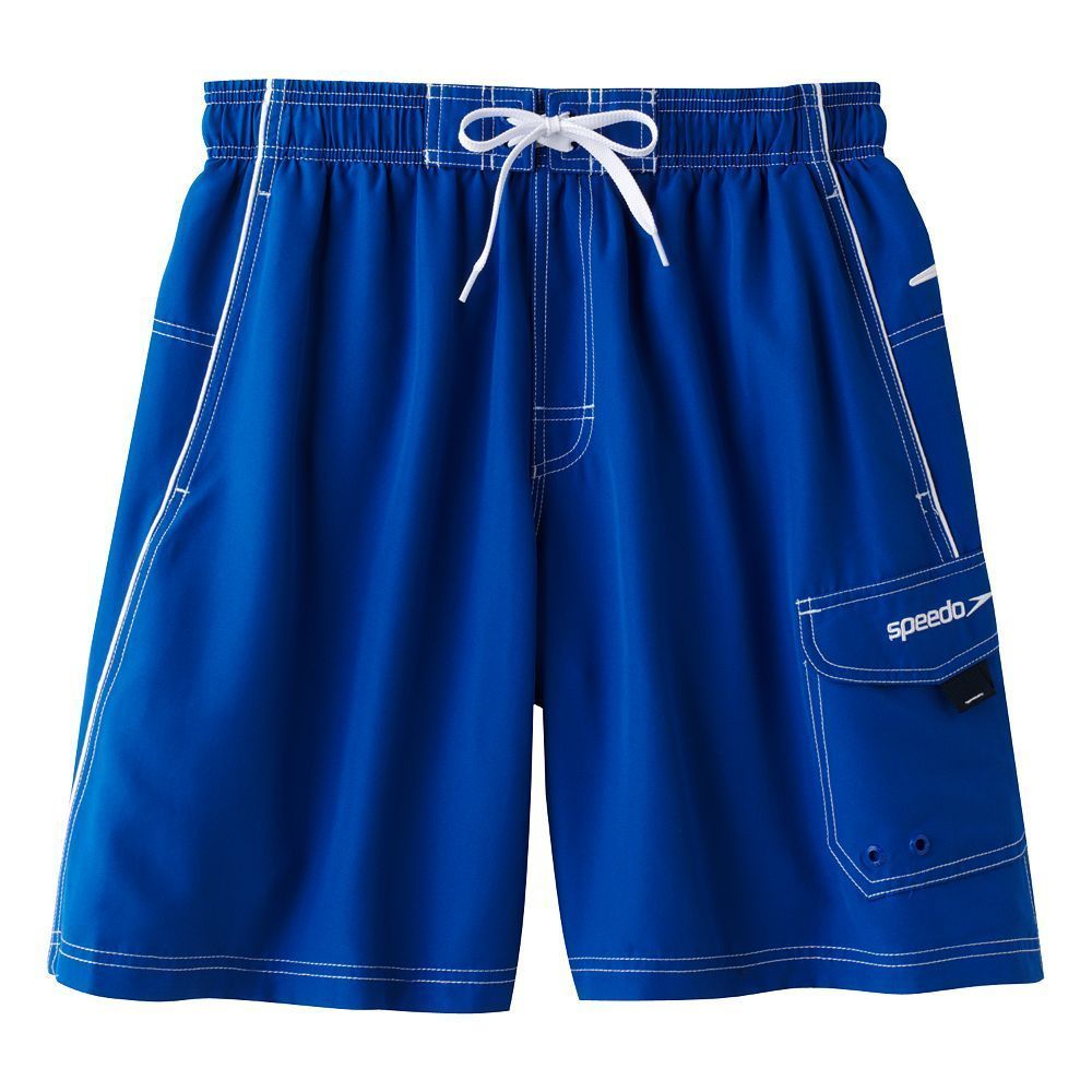 Speedo Marina Swim Trunks Blue s 1 Day Only