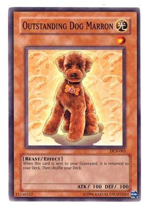 3X Yugioh DCR 062 Outstanding Dog Marron Common