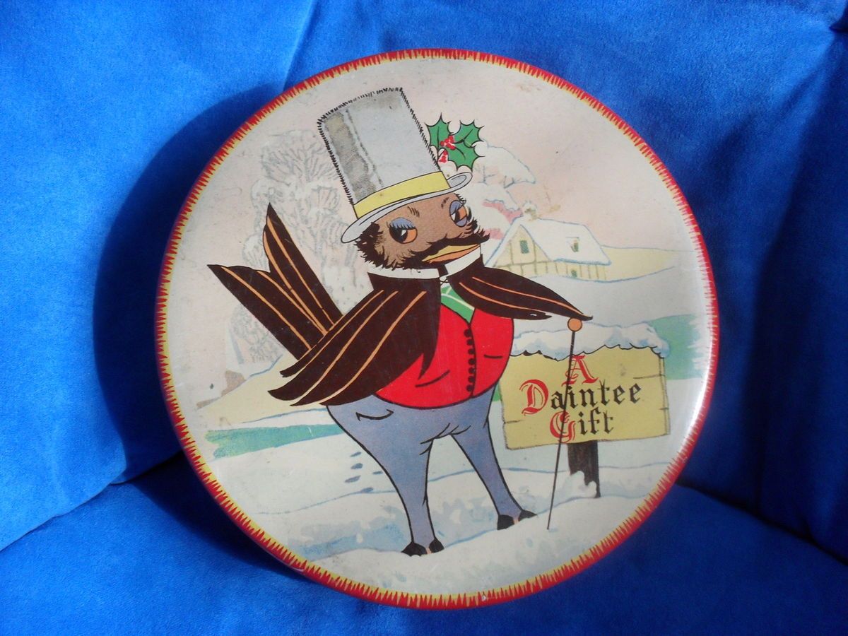 Tin Daintee Confectionery Co Marton Blackpool Made in England