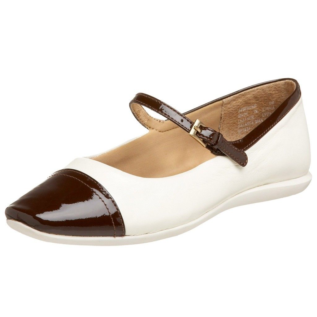 92 Rockport Alter F Mary Jane Flat Chalk White 6 5 W