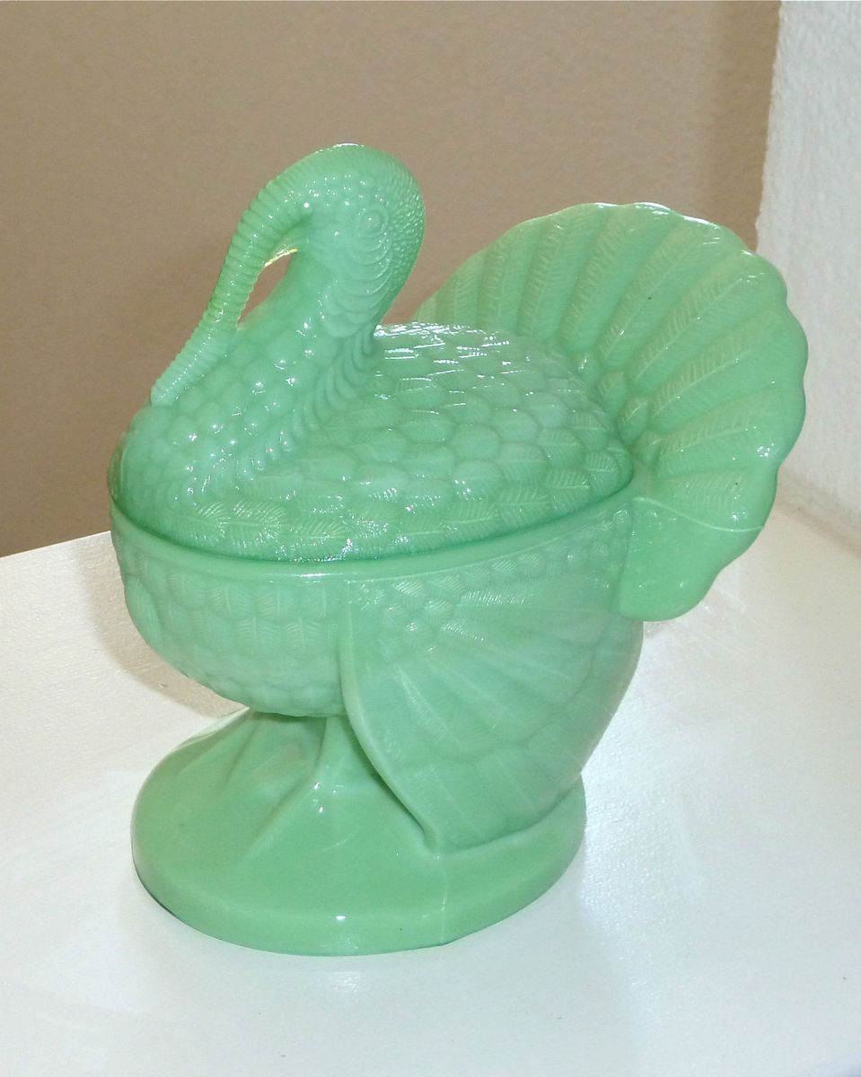 Martha Stewart By Mail MBM LE Smith Jadite Pressed Turkey Form Covered