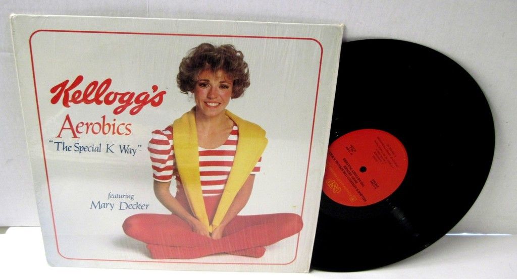 Kelloggs Aerobics Special K Way LP w Shrink Mary Decker