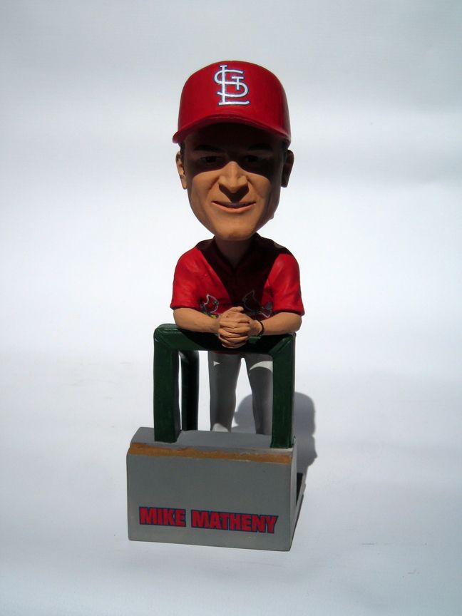 Custom Mike Matheny Bobblehead STL Cardinals Manager