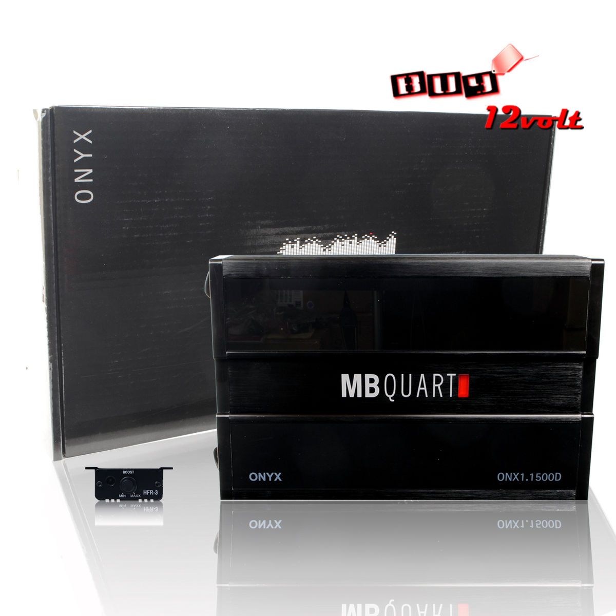 MB Quart ONX1 1500D Onyx Series Class D Monoblock Amplifier