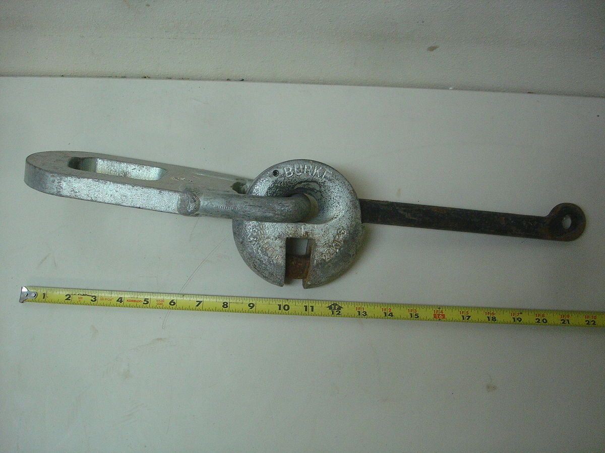 Meadow Burke Super Lift III Clutch 22400# Safety Concrete clamp