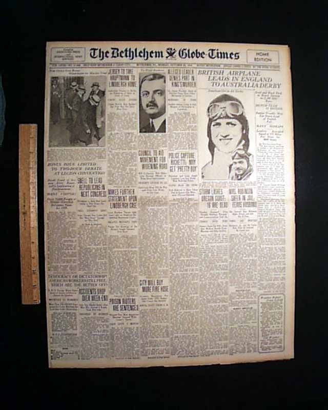 Charles Pretty Boy Floyd Shot Wounded 1934 Newspaper