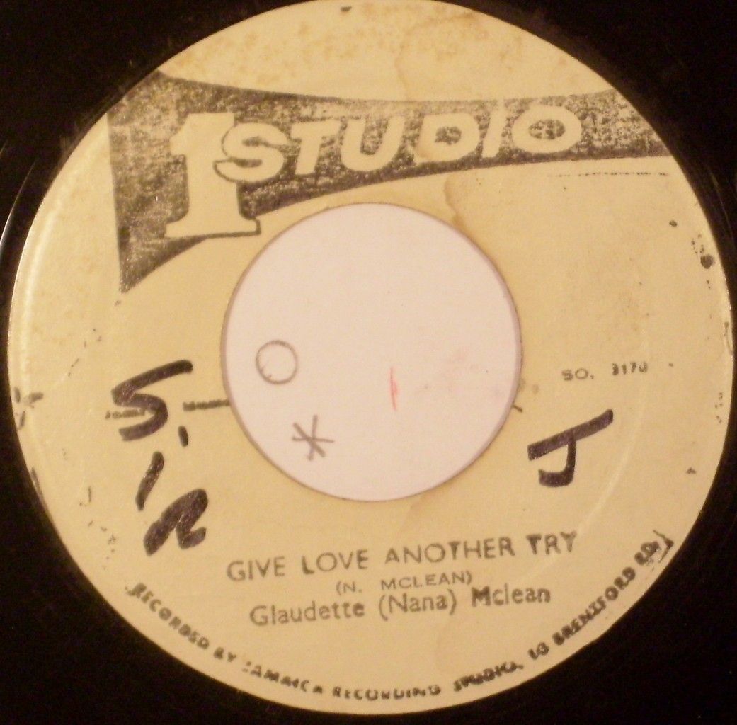 45 REGGAE CLAUDETTE NANA McCLEAN Give Love Another Try STUDIO 1 LISTEN