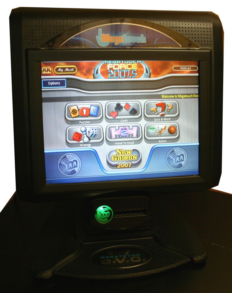 Merit E V O Megatouch 2007 5 Bartop Arcade 85 Games