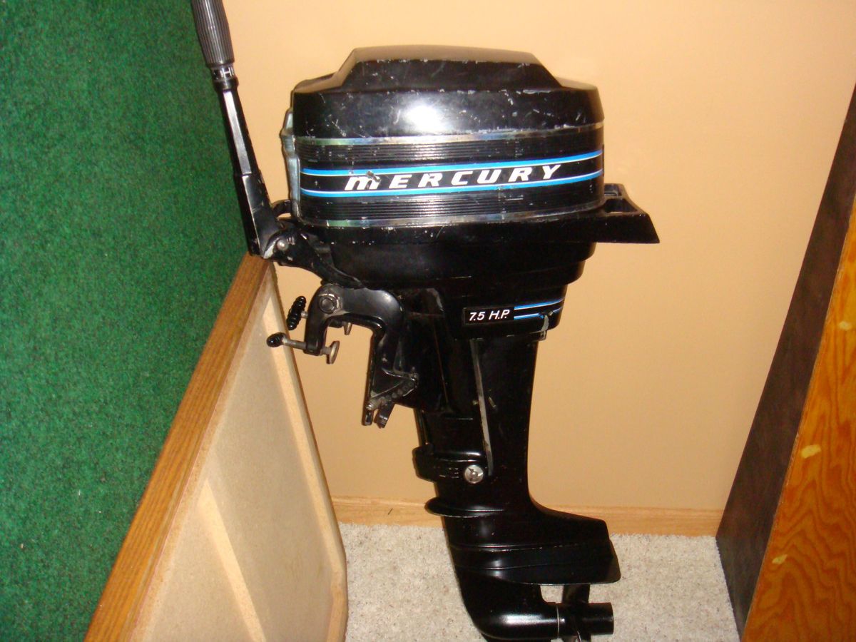 Mercury 7 5HP Outboard Motor