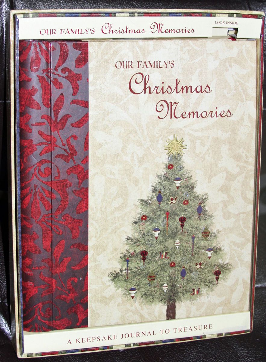 Christmas Memories Scrapbook Photo Album New in Box