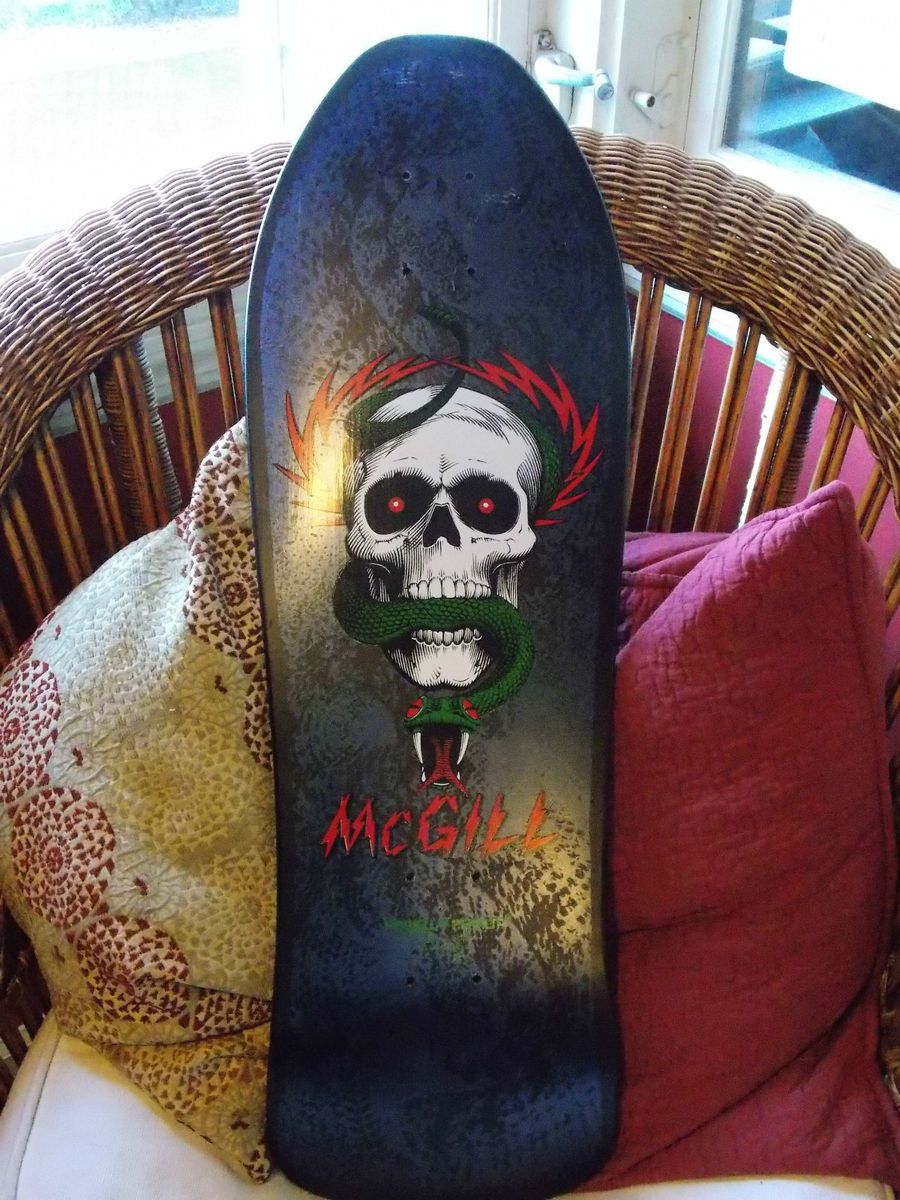 1989 Mike McGill Powell Peralta deck Never used Awesome skateboard