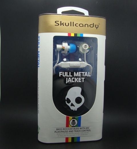 Skullcandy Full Metal Jacket Earbuds Vintage Road