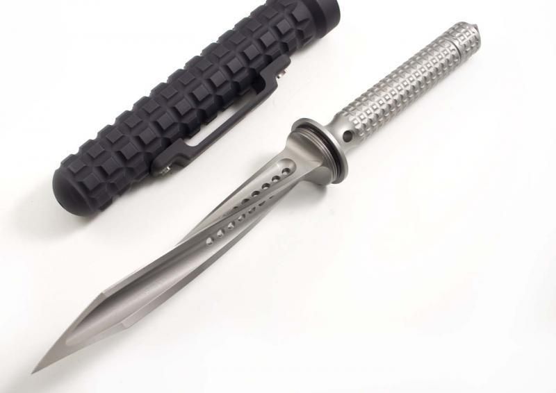 Microtech Jagdkommando Knife Dagger Bead Blast Plain