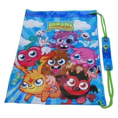 Moshi Monsters Mind Candy PVC Drawstring Swim Bag Pool Gift New