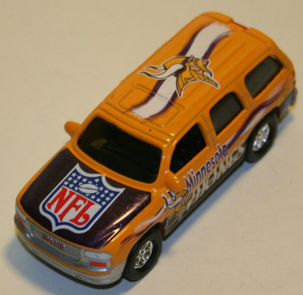 1999 Minnesota Vikings GM Yukon Die Cast Car by White Rose