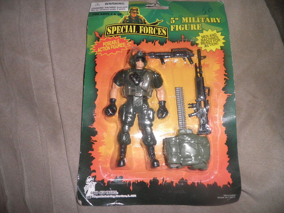 Special Forces 5 inch Military Action Figure