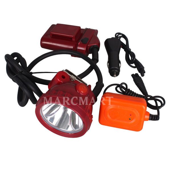 25000LUX LED Miner Head Light Mining Camping Fishing Headlamp IP65