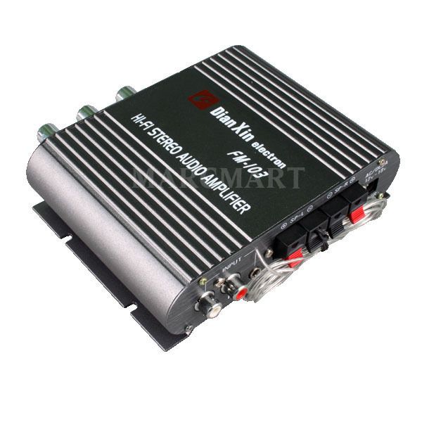 200W Mini Car Motorcycle Stereo Power Amplifier Amp 