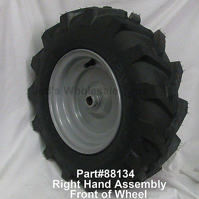 480 8 4.80/4.00 8 Garden Tiller TIRE RIM WHEEL ASSEMBLY 88134 Right