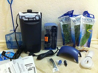 NEW Tetra 10   30 gallon Aquarium Kit   Whisper filter , heater , air