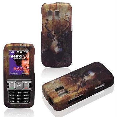 2D Buck Deer Dgn Samsung Straight Talk R451c Case Cover Hard Snap on