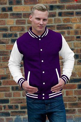 Unisex American Style Varsity Letterman University College Baseball