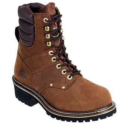 Kodiak STEEL TOE Deerfield Brown Leather Insulated Logger Lumber