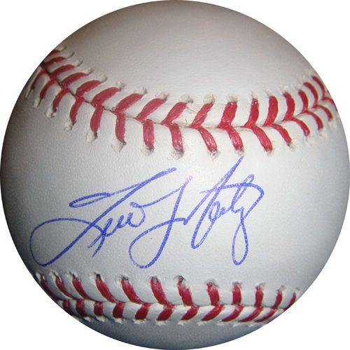 TINO MARTINEZ SIGNED ROMLB BASEBALL NEW YORK YANKEES MARINERS RAYS