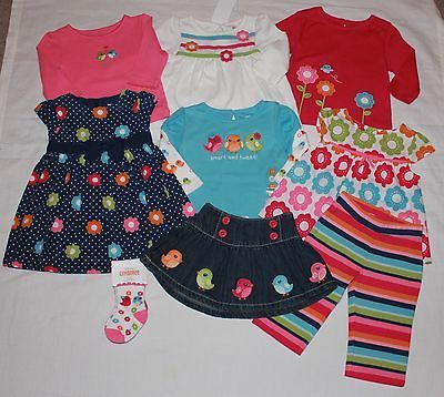 NWT Gymboree SMART and SWEET size 3 6 months shirt skirt pants socks u