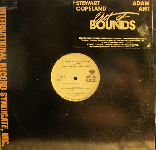 Adam Ant & S. Copeland (Police)  12 Out of Bounds (P