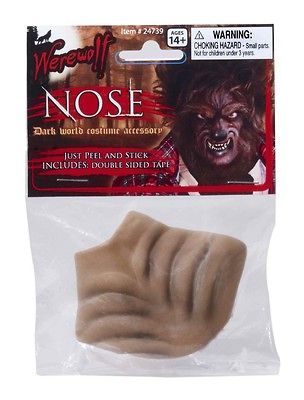 Prosthetic Werewolf Nose Costume Accessory *New*