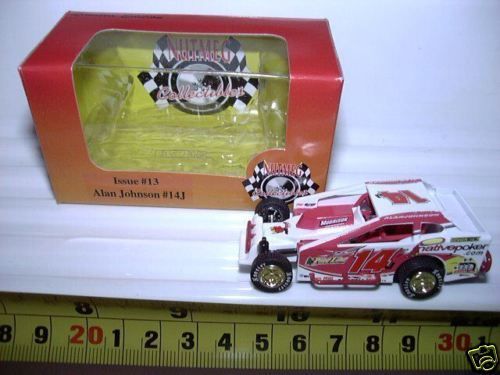 NUTMEG 2007 AL JOHNSON #14J 1/64 DIRT MODIFIED RACER MB