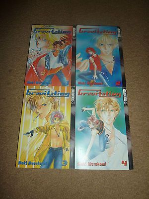 Manga Vol 1   4 By Maki Murakami Shonen ai Yaoi Lot Set Tokyopop OOP