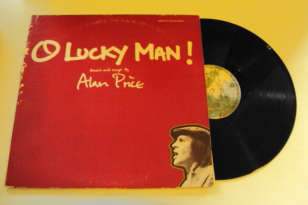 ALAN PRICE   O LUCKY MAN   MOVIE SOUNDTRACK   NICE USED WARNER BROS