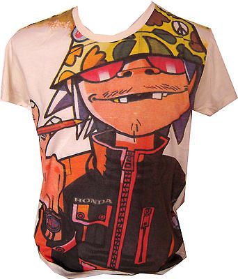 NEW Gorillaz t shirt size M 20 x 27 inch. (gorillaz37)