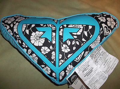 Roxy Alexis Decrotive Bed Pillow Surfing Blue Black 17 x 10 x 3