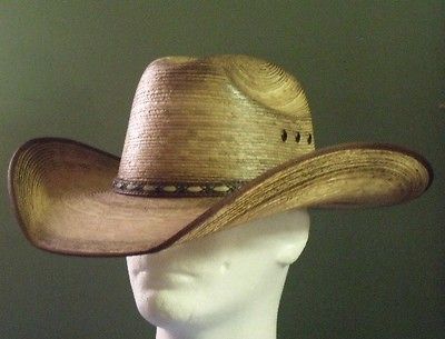 RESISTOL JASON ALDEAN AMARILLO SKY PALM COWBOY WESTERN HAT