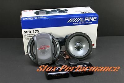 NEW ALPINE TYPE R SPR 17S 6.5 Component Car Speakers 660W SPR17S 220W