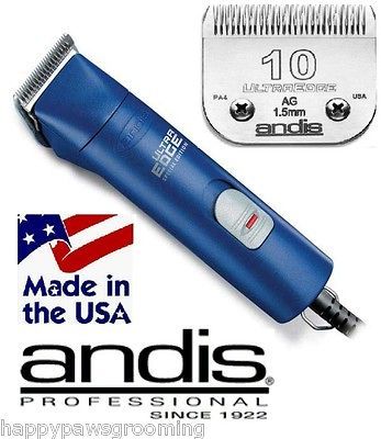 Andis AGC SUPER UltraEdge 2 Speed Clipper # 10 blade A5 DOG CAT HORSE