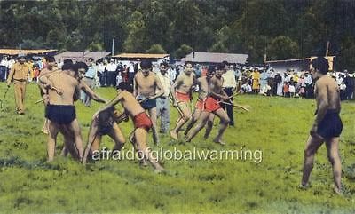 Photo. 1936 Native American Indian   Cherokee Stickball