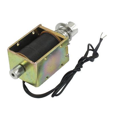 DC 12V 2.1A 200gf Actuator Linear Push Solenoid Electromagnet Coil