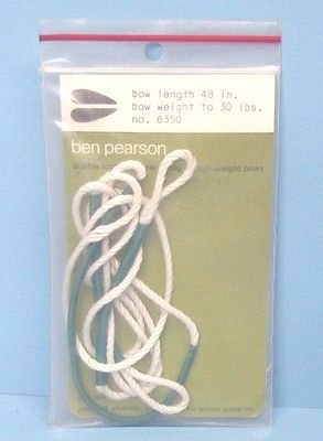 Ben Pearson Double Loop Polyester Bowstring for Youth Bows   48 AMO