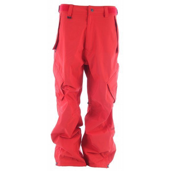 SESSIONS ZOOM LTD SNOWBOARD PANT   MENS SMALL   RED PRINT   NEW