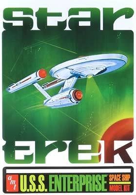 AMT 1/650 SCALE STAR TREK USS ENTERPRISE MODEL KIT SHIP