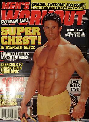 MENS WORKOUT MAGAZINE NOVEMBER 2002 CHIPPENDALES & MARK DALTON