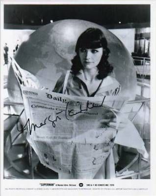 SUPERMAN 2 MARGOT KIDDER LOIS LANE # 1 hand signed