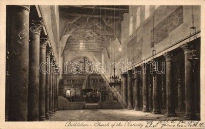 Palestine postcard Betlehem Church WS62383